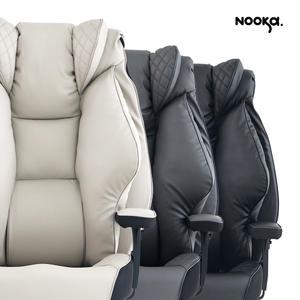 누카 올핏체어 G900-PU 게이밍의자 컴퓨터 사무용 책상 학생 중역 PC방 허리 편한 가죽