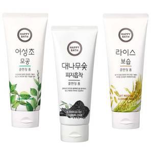 해피바스 어성초 라이스 대나무숯 클렌징 폼 200ml 1개