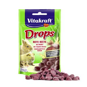 비타크래프트 비트 드롭스 75g 햄스터 토끼 기니피그 소동물간식 사료 먹이
