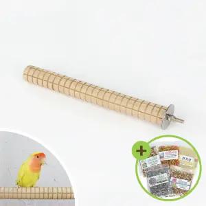 벌집 원목 횃대(중) 앵무새 천연 횟대 장난감 새용품