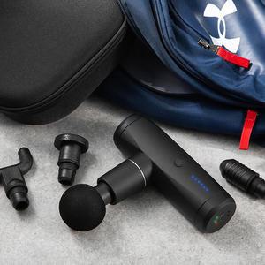 고성능 미니 마사지건 (전용가방 + 헤드4종 C타입 충전기)