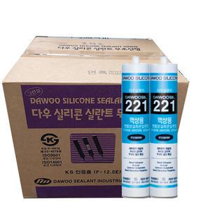 다우 흐름성 실리콘 221 액상형 전기 냉동 냉장 반투명25개 박스