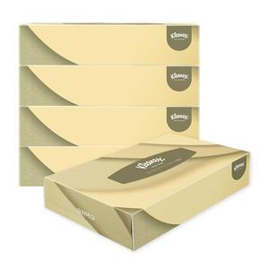 [유한킴벌리]크리넥스 천연펄프 미용티슈 70매 5팩 곽티슈 4603161