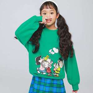 [아이러브제이] P.헹가래 스누피 맨투맨 티 JVSTO11