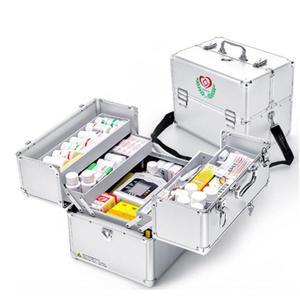 유치원 방수방습 무독성 알루미늄 고급 구급함 상비약보관 비상약 약상자