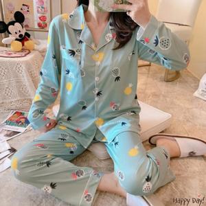 집에서입는옷 여자 여성 파자마 파티 잠옷 투피스 캐릭터 홈웨어 봄 가을 중학생 고등 학생