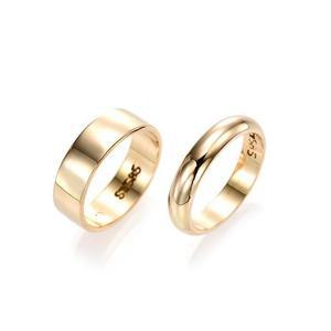 [젠시주얼리] 14K 3.75g 엥게이지 링반지 평반지 R21