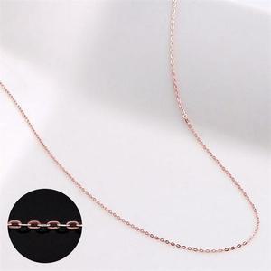 [오노마] ONM 14K 로즈골드 릴리 금 체인 목걸이 줄