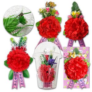 부모님 선물 어버이날 카네이션 조화 카네이션 브로치 스승의날