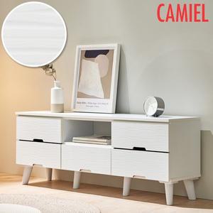 [태윤인터내셔널][까미엘]카이브 물결 1200 2단 거실장(DW_ZR0091)