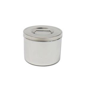 스폰지캔 3호 뚜껑있음 스텐통 용기 거즈캔 밧드캔 소독통 거즈통