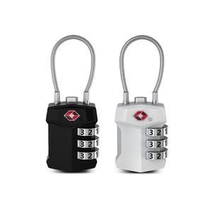 좁은공간 가방 캐리어 3열 자물쇠 TSA 와이어 번호키