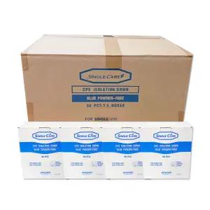 CPE 가운 50매 6박스 L사이즈 이페이커 일회용 비닐가운 감염예방 병원용 방역복 요리용 청소용 김장