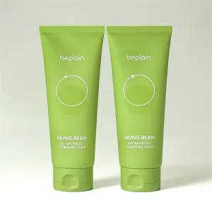 비플레인 녹두 약산성 클렌징폼 160ml 2개