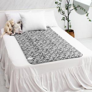 [물세탁]홈스타 EMF 카본전기요 그레이 중 100x183/침대전기요,빨아쓰는 전기장판,따뜻한전기매트,물세탁전