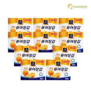 허밍 퓨어장갑 200매 x 10개 일회용 비닐장갑 위생 주방