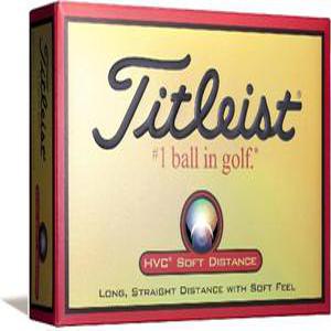 타이틀리스트 골프공 HVC SOFT DISTANCE 비거리 1더즌 화이트 1 HVSD-J