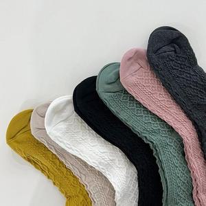 [삭스템] 패션 양말 꼬랑내 와플 꽈배기 양말(7color)