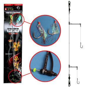 KS-168 심해 선상 왕우럭 우럭 2단 외수질 카드 채비 민어 광어 백조기 농어