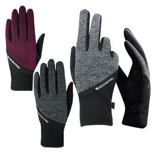 [휴몬트]기모 겨울등산장갑 실리콘 논슬립 스마트터치 2way 스트레치 스판