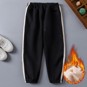 베이직 기모 츄리닝 바지 13-19호 아동 남아 여아 어린이 초등학생 겨울 벨벳 운동복 트레이닝 팬츠