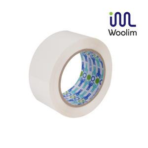 우림 중포장용 칼라 박스테이프 80m 40개 H40 흰색