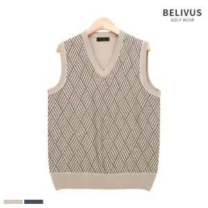 남자 골프웨어조끼 니트 베스트 PK0201