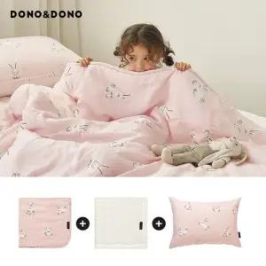 키즈 모달 사계절 이불 세트SS 베개+이불+패드)