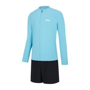 [아레나] (A4BM1PC02_MNT) 남성 이니셜 레저 짚업 래쉬가드 세트