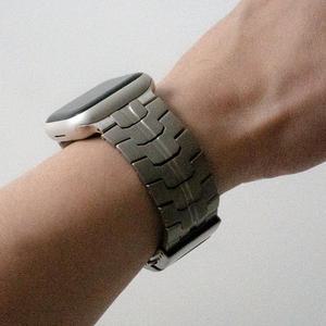 애플워치 티타늄 스트랩 메탈 밴드(11 10 9 8 7 6 5 4 3 세대 SE Ultra 호환)