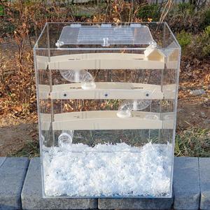 피그미 다람쥐 50x40x55 아크릴 사육장 케이지/슈가글라이더 파충류 크레스티드 게코