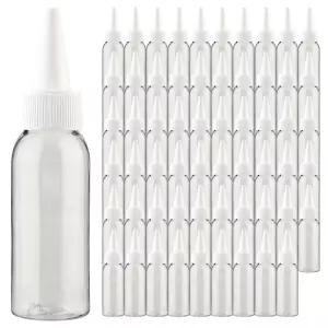 화이트 뾰족캡 투명 용기 30ml 60개 플라스틱 화장품용기 공병 소분병 여행