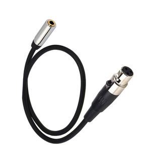 스테레오 오디오 미니 XLR 암 헤드폰 케이블 1/8 인치 TRS to 3 핀 3.5mm