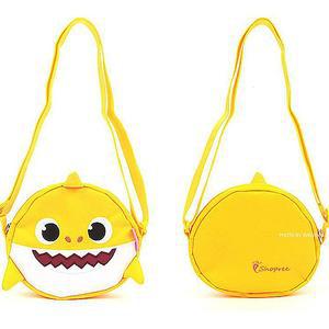 아기상어가방 크로스백 옐로우 어린이 핸드폰 유아 캐릭터 핑크퐁tuv092