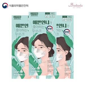 블루본 KF94KF80 예쁜언니가 좋아하는 마스크대형50매