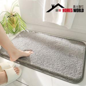 홈스월드 발매트 극세사 욕실 화장실 주방 현관 호텔 40x60