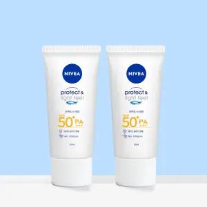 [니베아]니베아 선 프로텍트 앤 라이트 필 퍼펙트 선 세럼 90ml x 2개