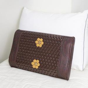 알파스톤 자가드 금강 옆잠 목디스크 베개 Z3290 거북 일자 목디스크