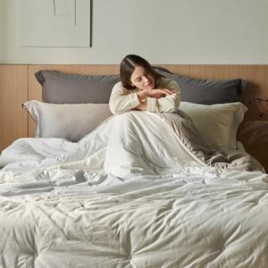 [소프라움 앤]도손 이집트 60수 사틴면 사계절 호텔 차렵이불 싱글