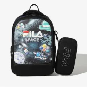 [보리보리/휠라 키즈](23SS 신학기) 스페이스 책가방 (FK3BEF5006M_BLK)