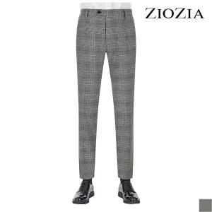 [지오지아][지오지아] 베이지 멀티 글렌체크 정장팬츠 (ABC4SP1207_BE)