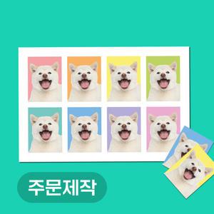 증명사진 셀프 인화 출력 여권 면허증 주민등록증 반명함 굿즈 소량인쇄