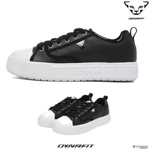 [다이나핏](센텀시티점)YWF22N14[다이나핏] 여성 팬코레터링 키높이컵솔 레더캔버스 스니커즈 운동화(기...