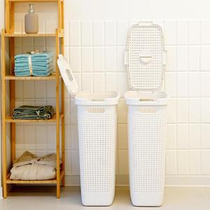 MBKO 라탄 가로세로 오픈 빨래바구니 대용량 60L 1개