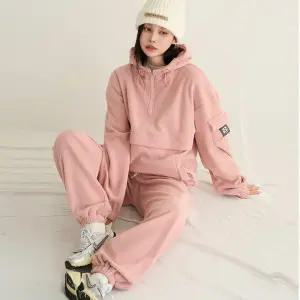 [피핀] [남녀공용] 폴라폴리스 반집업 후드 조거 셋업 #CSOs-020-1