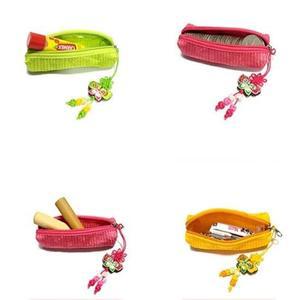 미니파우치 도장 보관케이스(색상랜덤) 도장주머니 도장지갑 도