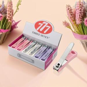 777 손톱깎이 (중 12개입) 네일케어 도구 국산손톱깎이 휴대용 쓰리세븐 N-608S