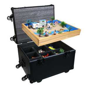 모래놀이상자 이동식 휴대용 모래놀이치료 촉감 심리치료 풀세트 모래판 놀이 예술