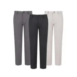 [롯데백화점]에디션 사방스판 헤비 져지 기모 슬렉스 팬츠 3컬러 NEE4PP1602