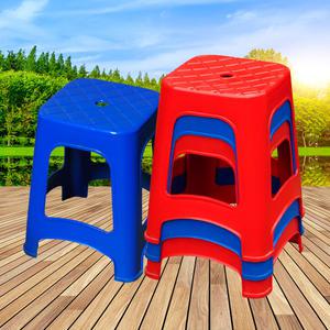 플라스틱 신형 사각 간이의자 10개/프라스틱 야외 편의점 포장마차 행사용 공연장 간의 보조 다용도 체어